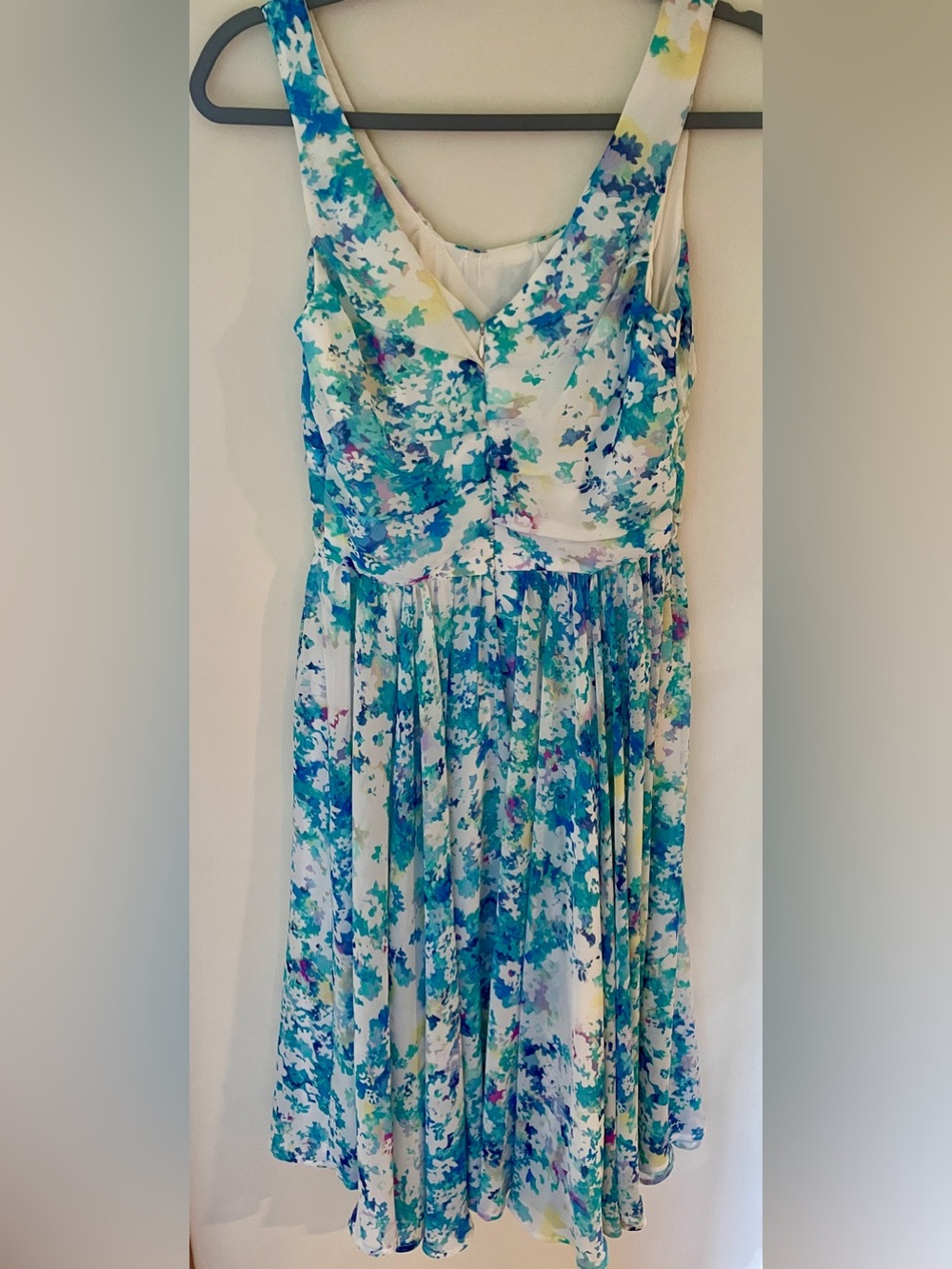 Handmade Summer Floral Midi Dress - Picture 2 of 2